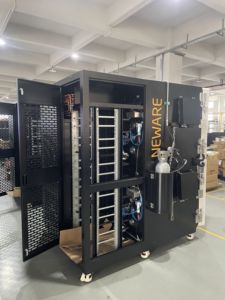 ห้องทดสอบแบตเตอรี่แบบออลอินวัน พร้อมเครื่องหมุนเวียนแบตเตอรี่ 64 ช่อง 5V30A และ -40 ° ซีถึง 150 ° ช่วงอุณหภูมิ C - Product Image 2