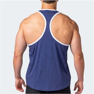 Ropa deportiva de secado rápido para hombre, camisetas sin mangas hechas a medida, transpirables de gran tamaño en diferentes tamaños, de talla grande incluida - Product Image 2
