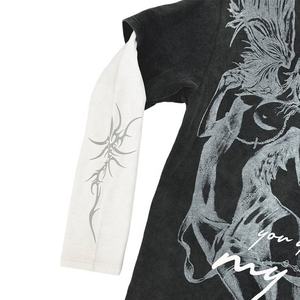 เสื้อยืดฤดูร้อนโพลีเอสเตอร์/คอตตอน MOQ ต่ำ ผลิตเสื้อผ้าขายส่งจำนวนมาก เสื้อผ้ามือสองแบบมัดรวม ระบายอากาศได้ดี เป็นมิตรกับสิ่งแวดล้อม - Product Image 2