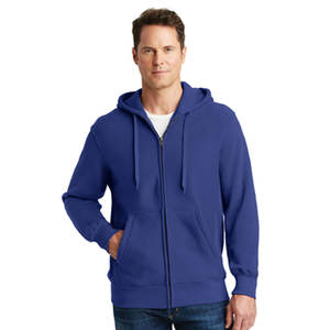 Sudadera con Capucha Personalizada para Hombre, de Alta Calidad, Lisa, de Felpa de Algodón Suave, con Cierre, Térmica, Holgada, Ecológica, para Invierno - Product Image 1