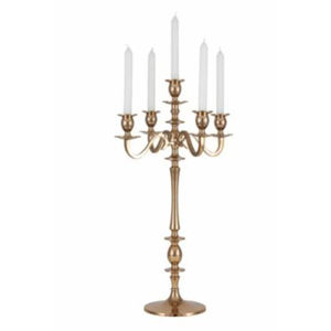 Home Table Decoration Candle Holder High Quality Silver Metal <b>Candelabra</b> For Wedding Parties Decor Candle Stand Factory Price - Product Image 2