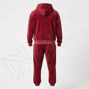 Survêtement personnalisé en couleur délavée à l'acide pour hommes, de haute qualité, personnalisable, respirant, style hivernal, athlétique, fitness, jogging, sweats - Product Image 2