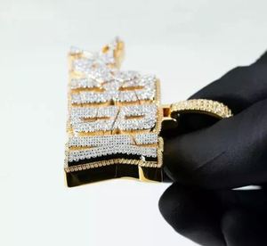 Paquete de 4 Dijes Personalizables con Letras, Chapado en Oro Amarillo de 14K, Diamantes Reales, Joyería Fina de Plata Esterlina para Fiestas - Product Image 6