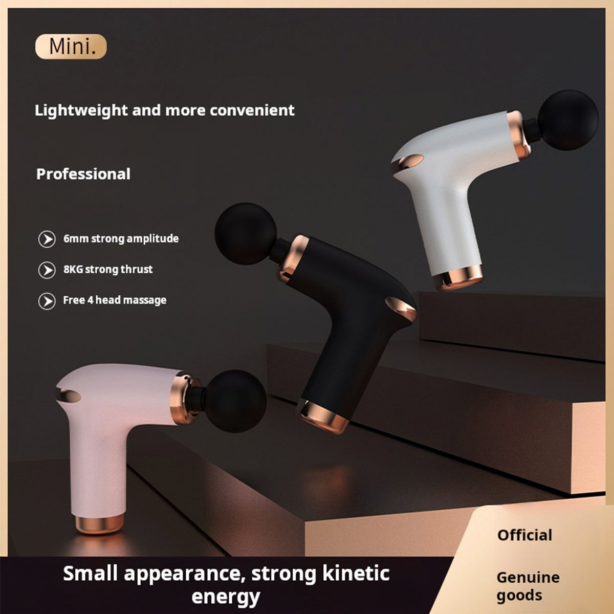 ORANGLES 2025 Trending Mini Massage Gun | Portable Fascial Vibration Device with Heat/Cold Therapy, 5 Speeds & Interchangeable Heads, Deep Tissue Muscle Relaxation for Home/Gym/Travel – New Arrival (Qatar) - high resolution display - exposing craftsmanship - Image 2 of 6 | built for everyone | 2025 Trending Mini Massage Gun | Portable Fascial Vibration Device with Heat/Cold Therapy, 5 Speeds & Interchangeable Heads, Deep Tissue Muscle Relaxation for Home/Gym/Travel – New Arrival (Qatar) for sale Georgia | Free Shipping ORANGLES