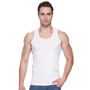 Camiseta sin mangas deportiva de verano para hombre, camiseta sin mangas con cuello en U de secado rápido, camiseta sin mangas de tela para hombre, camiseta sin mangas para Fitness al aire libre - Product Image 1