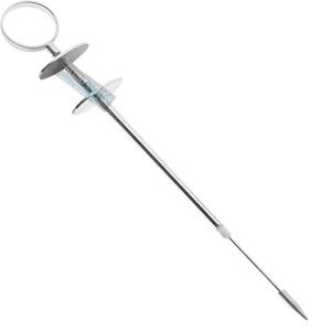 Instruments vétérinaires de qualité supérieure en gros – Instruments pour mamelons – Extracteur de tumeurs pour mamelons à double lame en acier inoxydable - Product Image 5