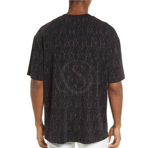 Camiseta Casual Personalizada para Hombre, Talla Grande, Logotipo Frontal, Tejida, 100% Algodón, Transpirable, Manga Corta, Cuello Redondo - Product Image 6