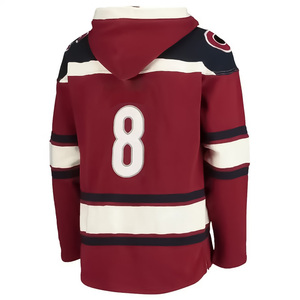 Sweat à capuche de hockey sur glace haute performance pour hommes, respirant et imperméable, avec options de personnalisation de la marque pour les athlètes, vêtements décontractés, vente en gros - Product Image 3