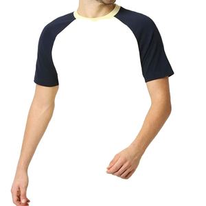 เสื้อยืดผู้ชาย 100% ผ้าฝ้าย สีพื้น รับผลิตแบรนด์ตามสั่ง บริการ OEM ระบายอากาศได้ดี เป็นมิตรกับสิ่งแวดล้อม ป้องกันรอยยับ แห้งเร็ว - Product Image 1