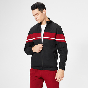 Pakistan fait du bon matériel hommes course survêtement bas quantité minimale de commande haute qualité hommes survêtement couleur personnalisée hommes piste - Product Image 3