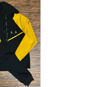 Chándal de Invierno de Algodón y Felpa Alpha Phi Alpha 1906 para Hombre, Personalizado con Bordado Griego de la Fraternidad Phi, Diseño Transpirable 2 en 1 - Product Image 2