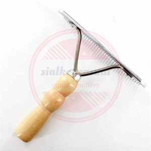 Peignes de râteau de toilettage pour animaux de compagnie professionnels de qualité supérieure \ outil de démêlage et de démêlage pour animaux de compagnie pour les poils d'animaux - Product Image 3