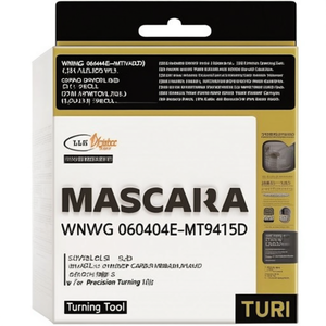 Inserto de Torneado Indexable WNMG 060404E-MT9415D de 3.81mm ISO con Recubrimiento MT-CVD, Paquete de 10 para Herramientas de Torneado de Precisión - Product Image 2