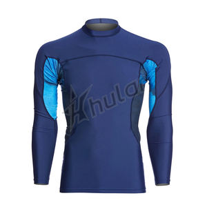 Personalización Hombres UPF 50 + Protección solar Manga larga Rash Guard Pesca Al Aire Libre UV Ligero - Product Image 1