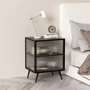Meuble de rangement moderne pour la maison, bibliothèque, table d'appoint pour chambre et salon, design élégant, construction en bois durable - Product Image 3
