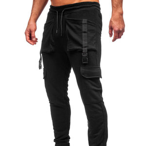 Pantalones Cargo de Mezclilla para Hombre, Estilo Urbano, Pantalones Utilitarios Casuales de Marca - Product Image 5