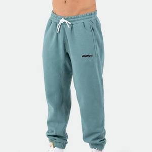 Logo personnalisé Vintage Patchwork Hommes et Femmes Jogging en Polaire Surdimensionné avec Poche Frontale et Cordon de Serrage Disponible - Product Image 3