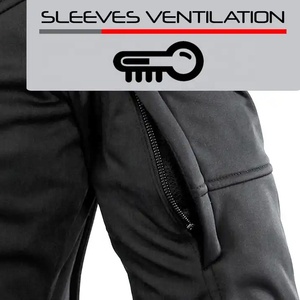 Chaqueta de Motocicleta Softshell para Todo Clima, Forro Térmico, Diseñada para Flotas de Mensajería y Aplicaciones de Turismo - Product Image 4