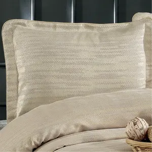 Juego de Cubrecamas Guzide ALINA 100% Chenille de 4 Piezas, Tamaño King, Diseño Sólido Tejido, Cubrecama de Turquía - Product Image 2