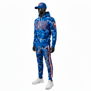 Nouveau survêtement décontracté à capuche personnalisé, design personnalisé, coupe régulière pour homme, haute qualité, entraînement, broderie, respirant, 100% coton - Product Image 4