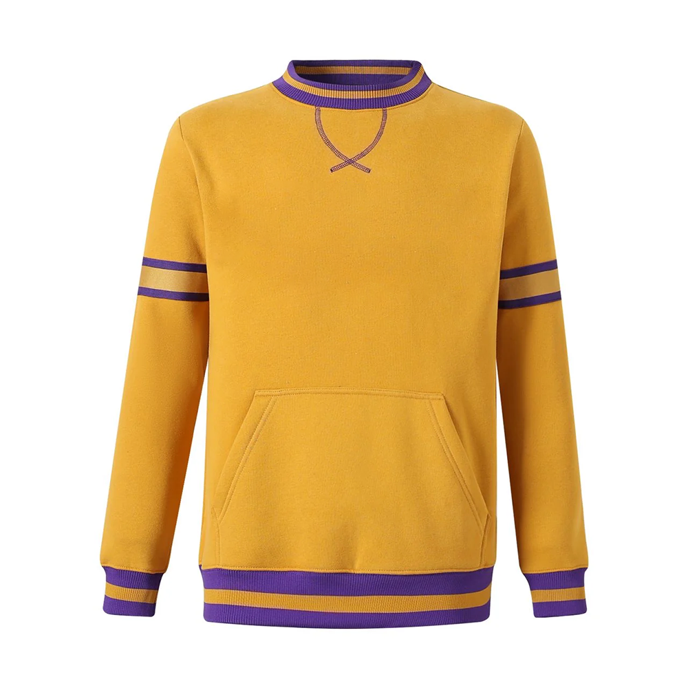 Kangaroo Pockets Crewneck Sweatshirts Ultimate Comfort
