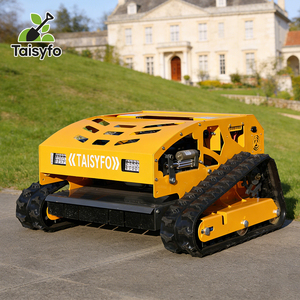 Cortadora de Césped Profesional a Control Remoto, 9HP, de Gasolina, con Orugas, para Pendientes, Ancho de Corte de 550mm, Cortadora de Césped RC - Product Image 3