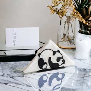 Porte-serviettes décoratif de luxe en métal pour restaurant porte-serviettes - Product Image 6