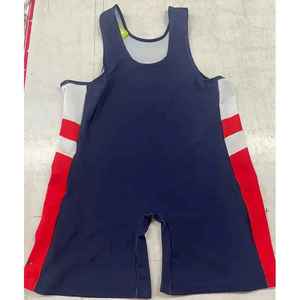 Camiseta de lucha libre Powerlifting Singlet Standard Singlet para hombres Uniforme de lucha libre - Product Image 1