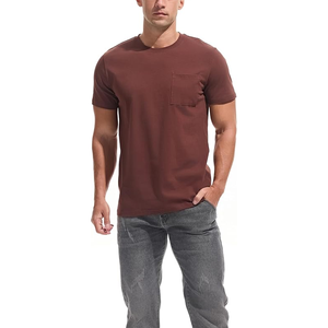 Camisetas clásicas Color 20 + Camiseta ajustada para hombre Camiseta de manga corta con cuello redondo Camisetas elásticas ajustadas suaves Nuevo diseño fresco Cuello redondo - Product Image 2