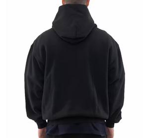 ชุดวอร์มผ้าขนแกะสำหรับผู้ชายชุดวอร์มไซส์ XL สำหรับฤดูหนาว2024โลโก้ออกแบบได้ตามต้องการสีเทาเข้ม - Product Image 5