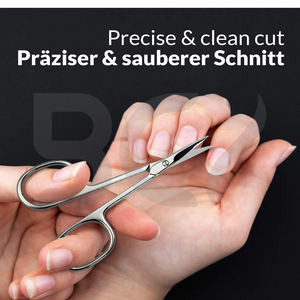 Ciseaux à ongles en acier inoxydable fabriqués au Pakistan vente chaude Service OEM meilleurs soins de beauté manucure à cuticules - Product Image 4