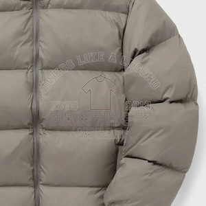 FANTASY WEAR Vente en gros Manteau d'hiver matelassé de créateur en polyester vert, style doudoune, pour l'extérieur, avec logo personnalisé - Product Image 2