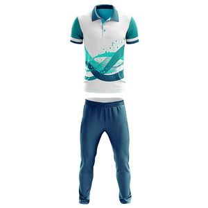 Ensemble d'uniformes personnalisés de cricket pour hommes, pantalons en jersey, vêtements de sport légers et respirants à séchage rapide pour les matchs en équipe et l'entraînement - Product Image 3