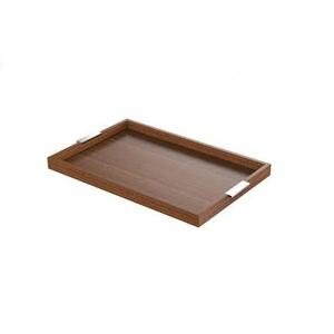 Bandeja de servicio de madera de buena calidad, gran oferta, bandeja de madera con asa al por mayor para bandeja de servicio para fiesta de boda y restaurante - Product Image 1
