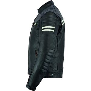 High Quality Men's Motorbike Jacket in Genuine Sheep Leather - Product Image 5