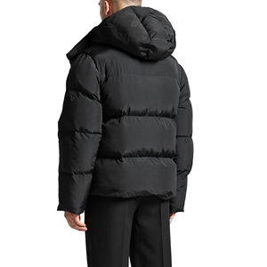 Venta caliente chaqueta de invierno para hombre chaqueta acolchada de talla grande Welt bolsillo soporte cremallera sólido cálido invierno prendas de vestir exteriores para hombres - Product Image 3