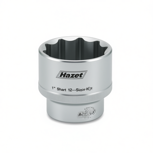 Hazet 1'' Short 12-point Metric Square <b>Socket</b> - Product Image 2