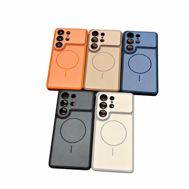 TPU Phone Case Magnetic Wireless Charging Shockproof Cover for Samsung Galaxy S24 S25 S26 Series OEM ODM Manufacturer China