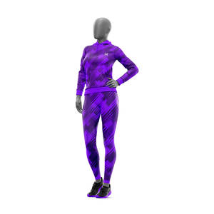 Ensemble de survêtement pour femme avec pantalon de jogging et sweat à capuche, imprimé léger de haute qualité, vêtements de sport pour femme 2026 - Product Image 2