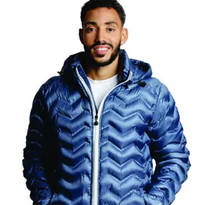 Chaqueta de plumón de ganso 700 para hombre, versión americana personalizada, Abrigo acolchado impermeable de invierno 2023, chaquetas acolchadas de diseñador de burbujas