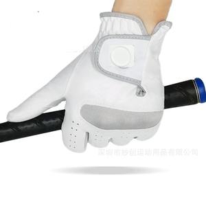 <b>Golf</b> <b>Gloves</b> Men's Left/Right Hand Soft Breathable Pure Sheepskin With Anti-slip Granules <b>Golf</b> <b>Gloves</b> <b>Golf</b> Men - Product Image 3