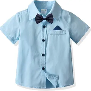 Premium Quality School Uniform in Turquoise Tulip color School Shirt from Indian Wholesale Exporter and Manufacturer