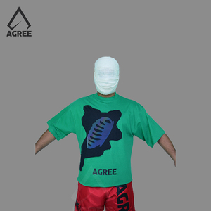 เสื้อยืดทรงบ็อกซี่ แขนสั้น สีเขียวป่า คุณภาพสูง สำหรับผู้ชาย คอกลม ทรงโอเวอร์ไซส์ พิมพ์ลายดิจิทัล ยูนิเซ็กส์ เป็นมิตรกับสิ่งแวดล้อม - Product Image 4