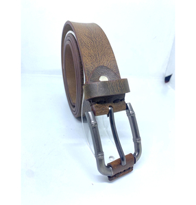 Logo de marque personnalisé de haute qualité Style Vintage Designer personnalisé de luxe pour hommes Ceinture en cuir pleine fleur Ceinture en cuir véritable - Product Image 4