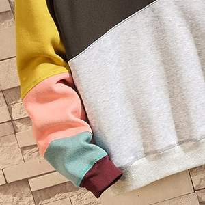 Sudadera con capucha ligera para hombre, ropa de invierno informal de buena calidad, hecha de algodón, poliéster, diseño bordado, técnicas teñidas lisas - Product Image 6