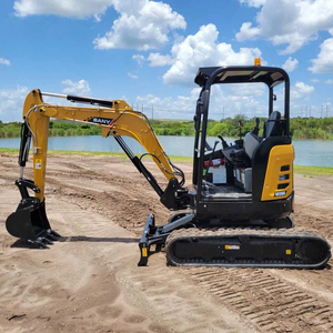 Nouvelle mini-excavatrice compacte sur chenilles SY26U de 2,6 tonnes à bras zéro pour espaces étroits - Product Image 1