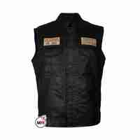Gilet de moto ajusté, en cuir véritable souple et lisse, résistant aux plis, durable, dernière collection, protection pour les pilotes de course, personnalisé, décontracté