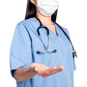 Haut de gamme en gros hôpital médecin gommage costume veste uniforme pour hommes femmes médecins vente en vrac infirmière - Product Image 5