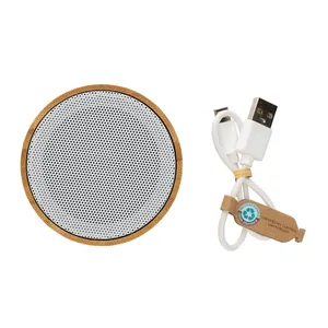 Altavoz Inalámbrico de Bambú de 3W, Dispositivos Inteligentes para el Hogar Sostenible - Product Image 5