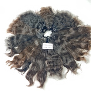 Extensions de cheveux humains vierges vietnamiens en gros Faisceaux naturels bruts dans des styles de vagues profondes lâches Dentelle HD sans traitement chimique - Product Image 1